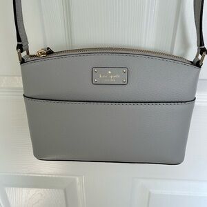 Kate Spade Light Gray Crossbody Bag